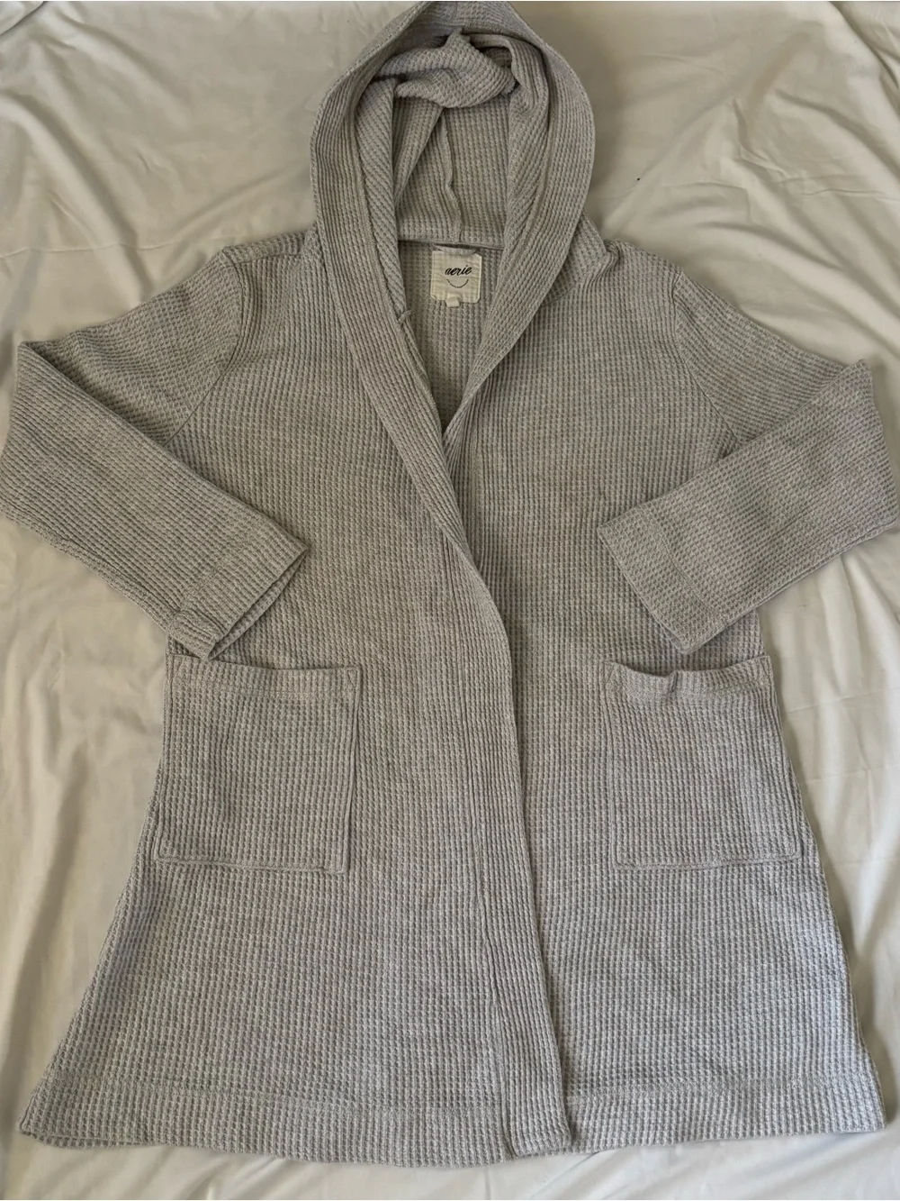 Aerie Waffle-Knit Hooded Robe Soft Comfortable Sleepwear!
